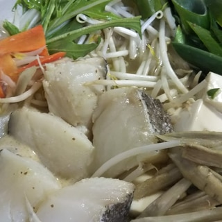 鱈と野菜の中華風鍋☆
